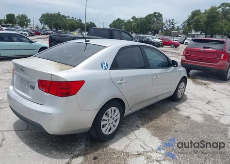 2012 Kia Forte Lx из США, поврежденный, VIN KNAFT4A2XC5483509